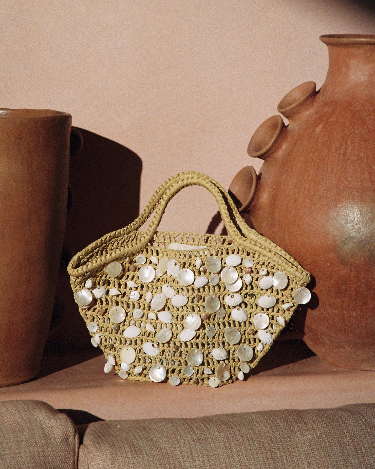 Alba Bag - Cream-Natural Alba Bag - Cream-Natural