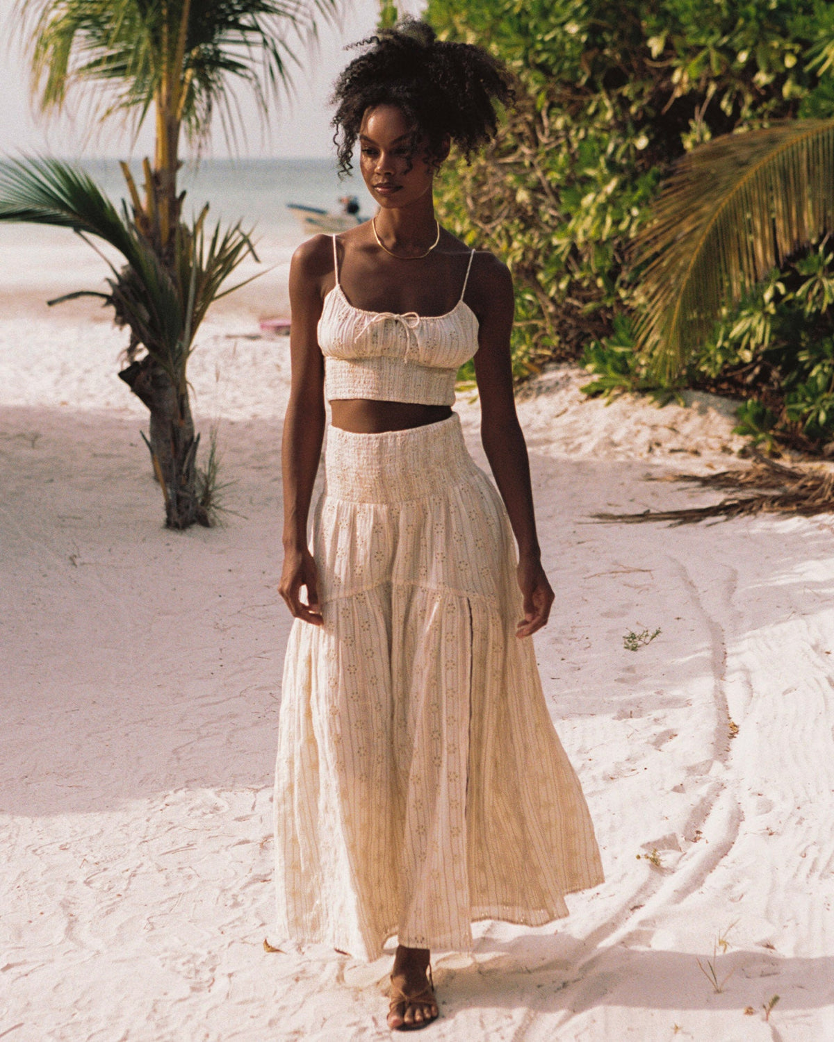 Falling For You Skirt Falling For You Eyelet | Model: Lura (size: S) | Hover