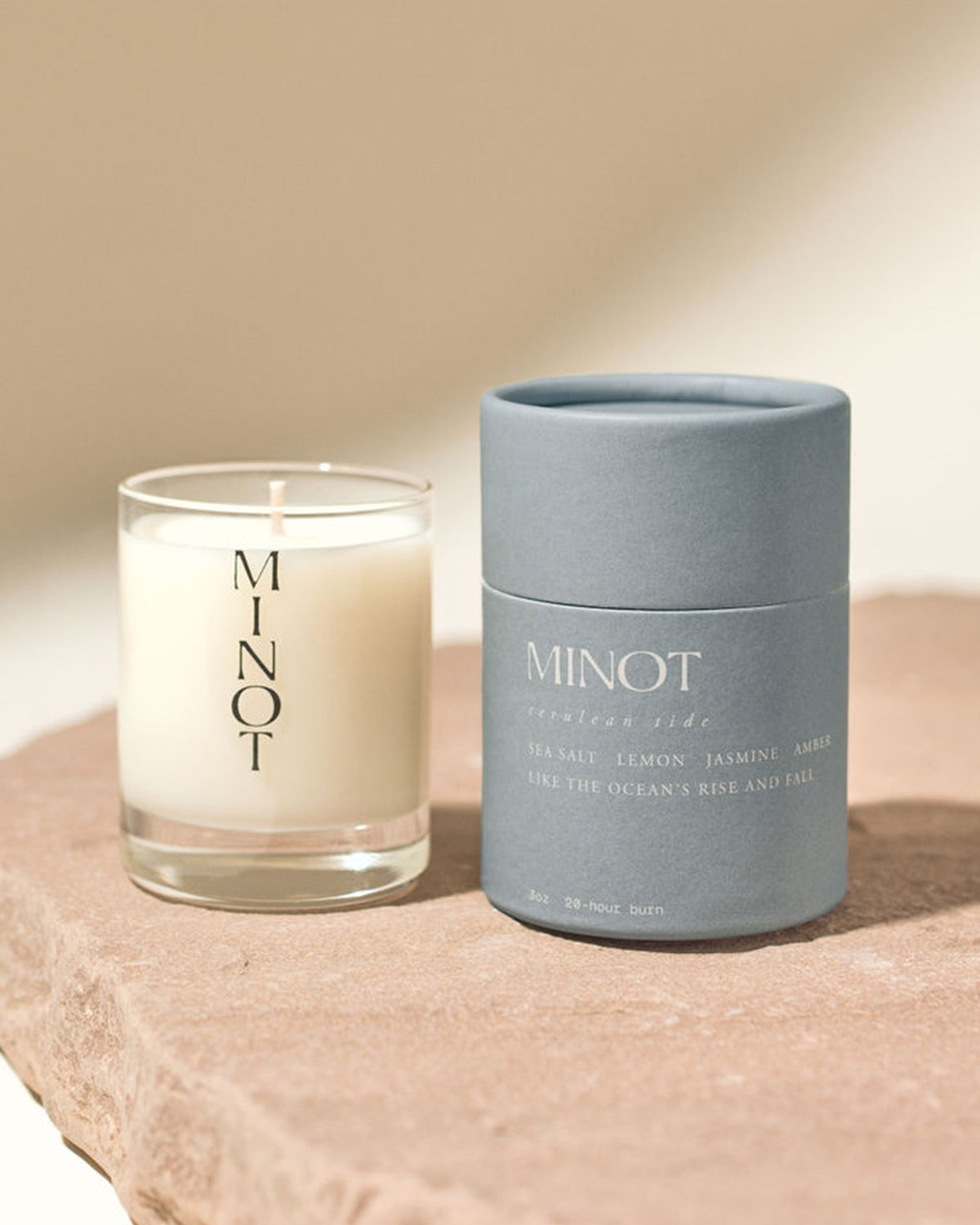 Minot Cerelean Tide Mini Candle 3oz NCOL