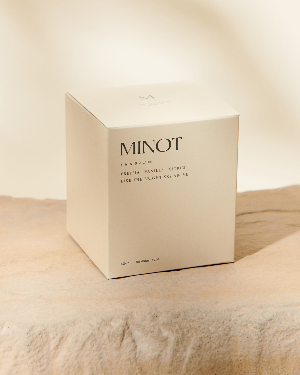 Minot Sunbeam Candle 12oz NCOL