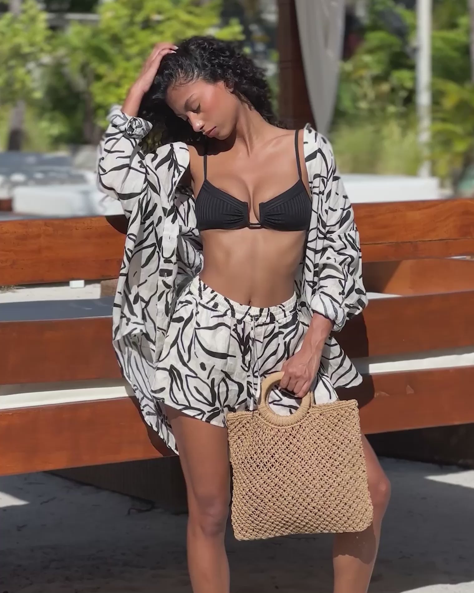 LSPACE Rio Short - Heavy Petal