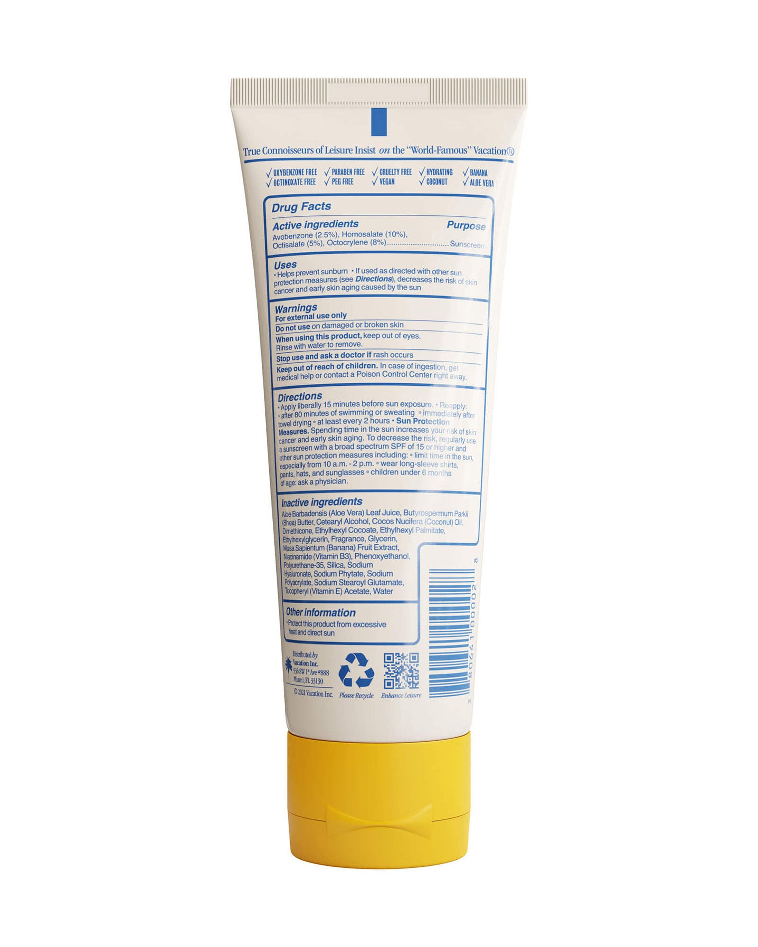 Vacation Classic Sunscreen Lotion SPF 30 NCOL