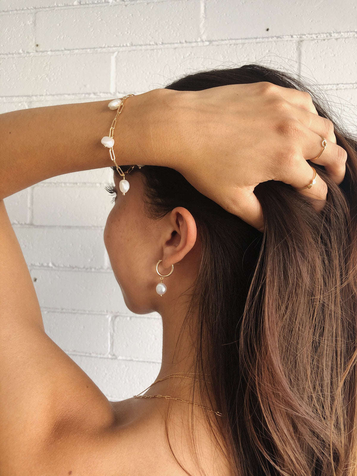 Set & Stones Adelle Hoops Set & Stones Adelle Hoops