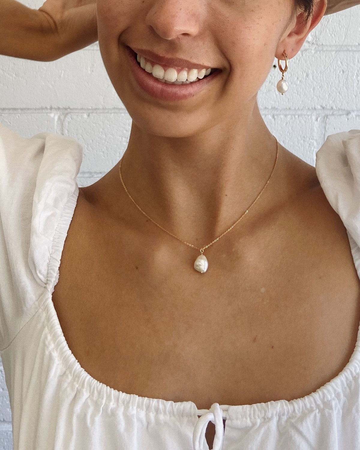 Set & Stones Adelle Necklace 14k Gold Filled