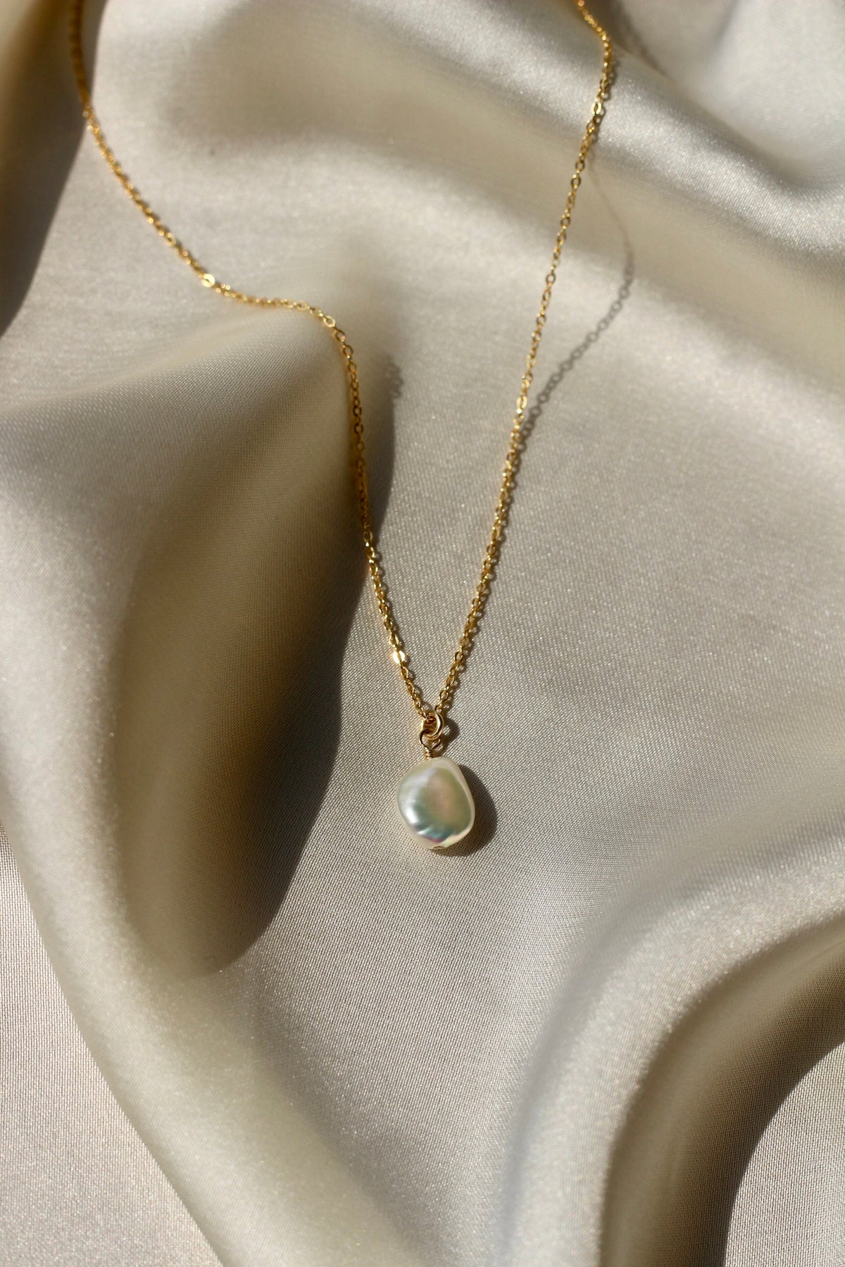 Set & Stones Adelle Necklace 14k Gold Filled | Hover