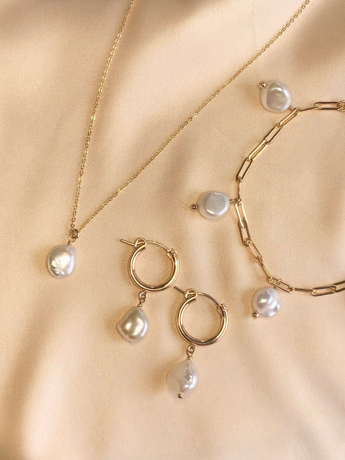 Set & Stones Adelle Necklace 14k Gold Filled