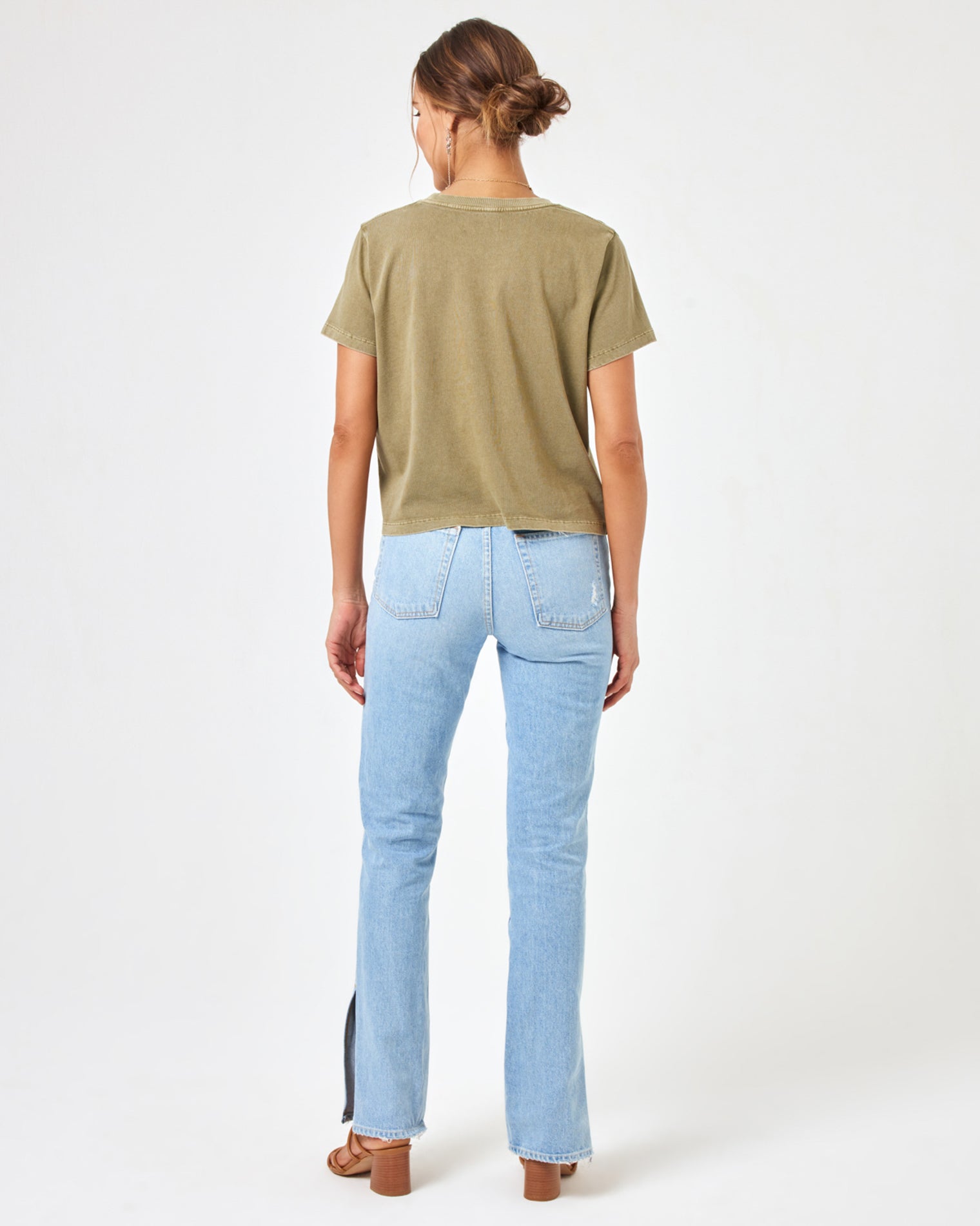 All Day Top - Olive Branch Olive Branch | Model: Anna (size: S)