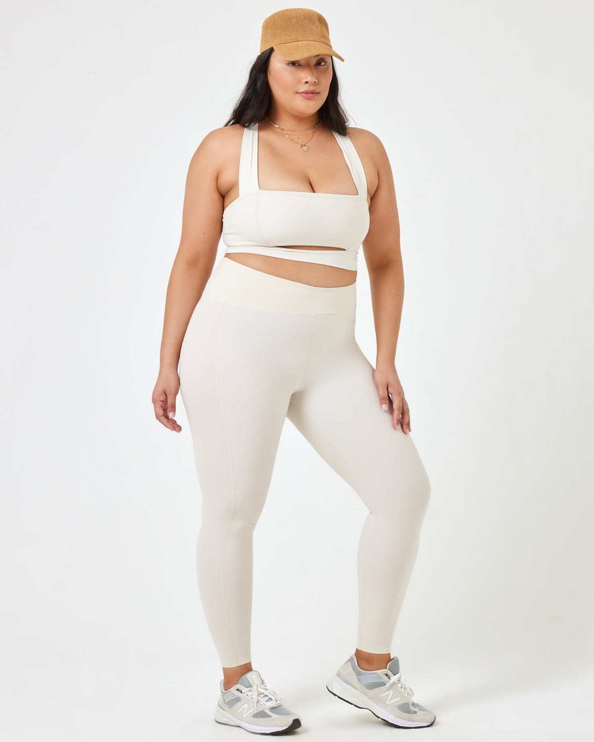 Mercer Bra - Bone Bone | Model: Bianca (size: XL)