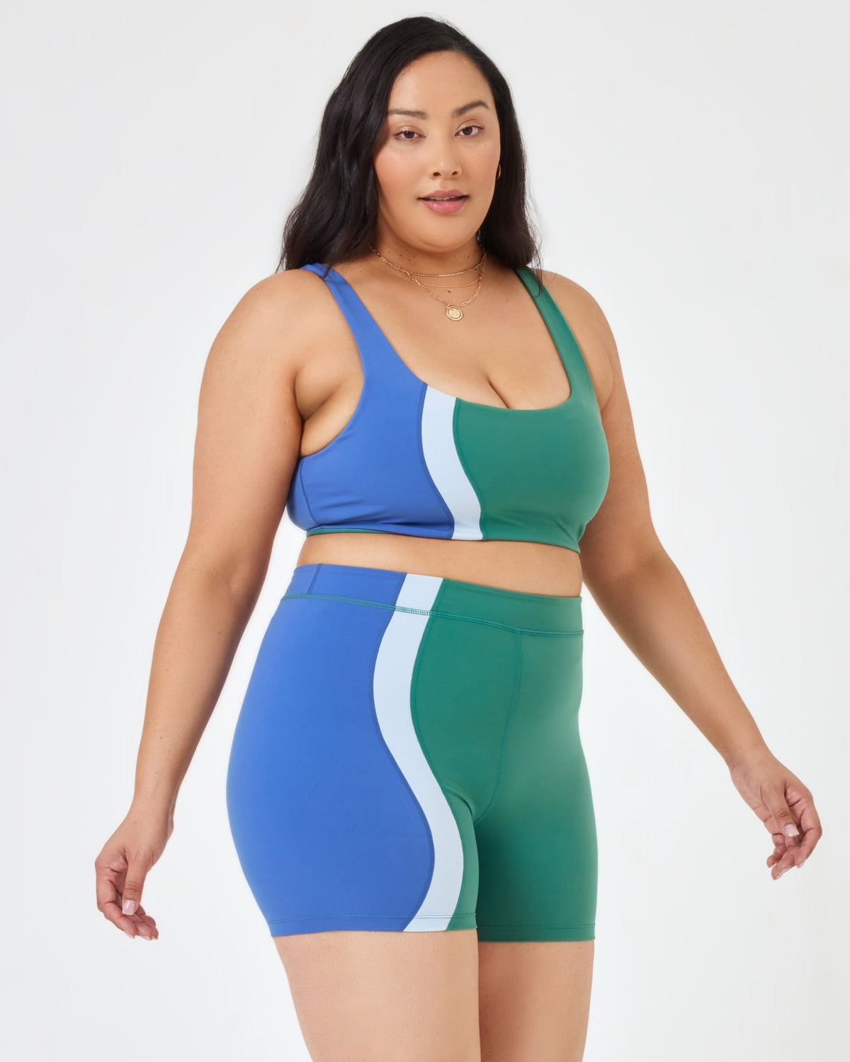 Make Waves Top - Cypress Cypress | Model: Bianca (size: XL)
