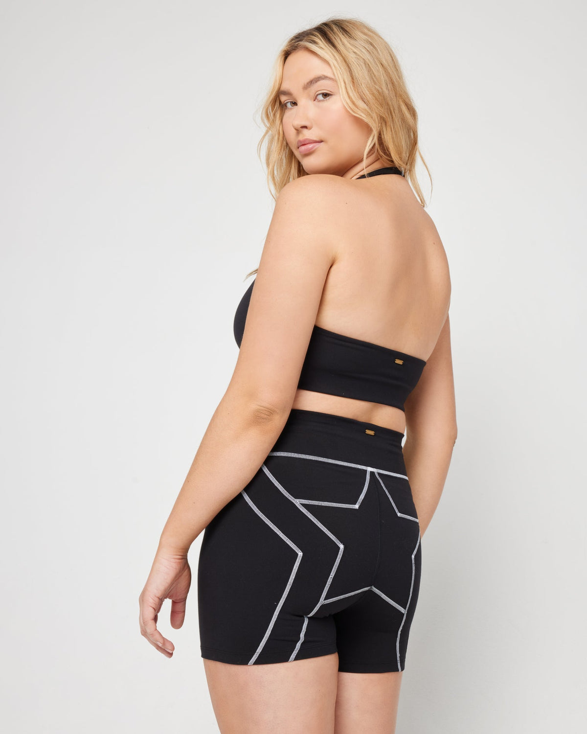 Star Power Short Black | Model: Sydney (size: XL)