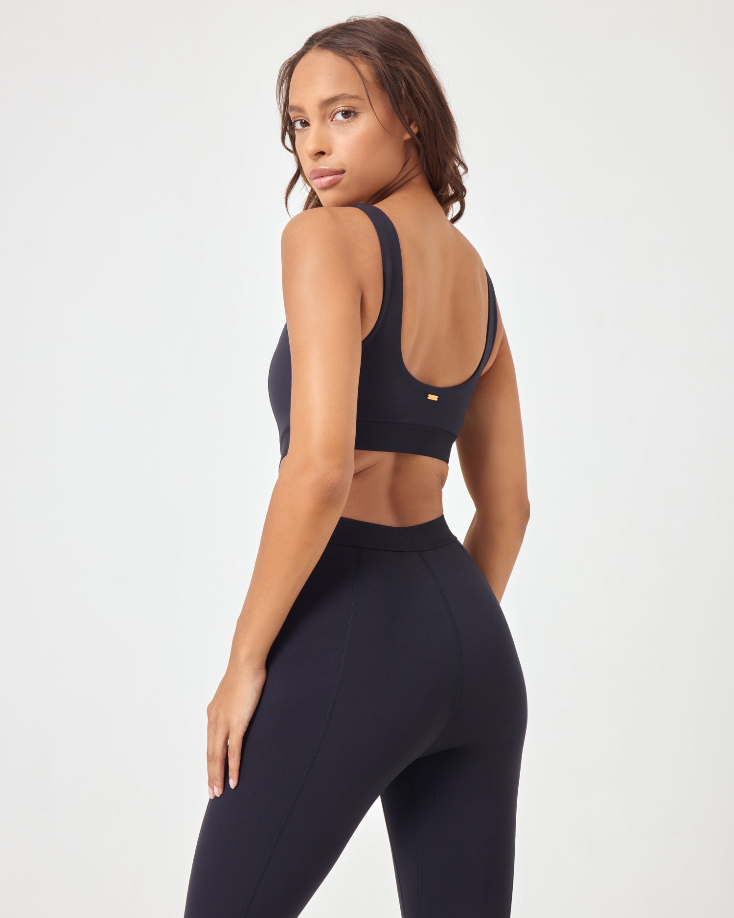 Recreation Jumpsuit Black | Model: Natalie (size: S) | Hover
