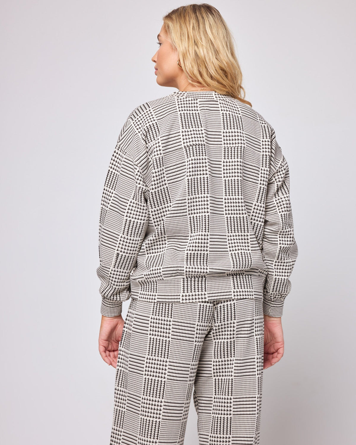 Printed Sprinter Pant Best I Ever Plaid | Model: Sydney (size: XL)