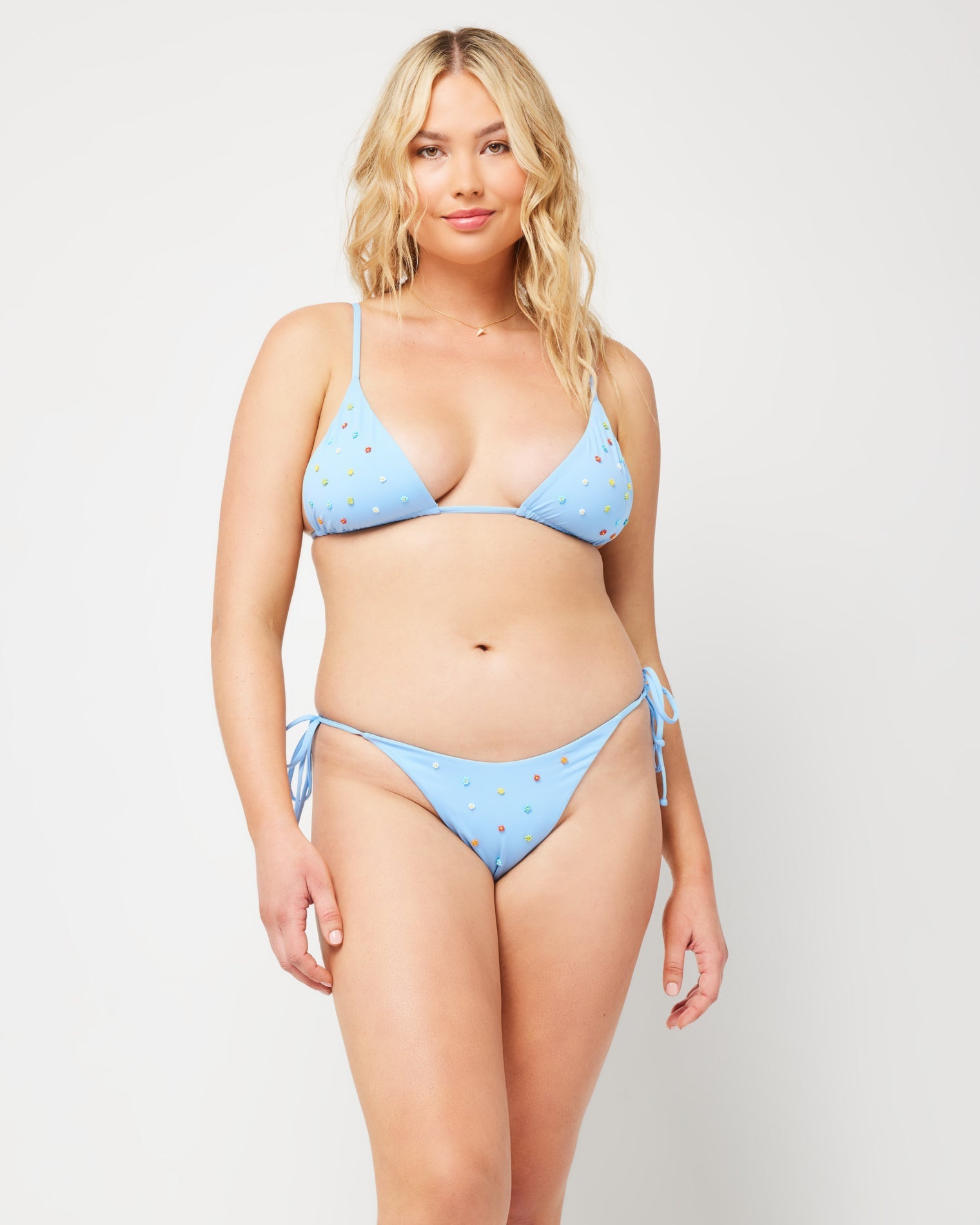 Beaded Lennox Bikini Bottom Aura | Model: Sydney (size: XL)