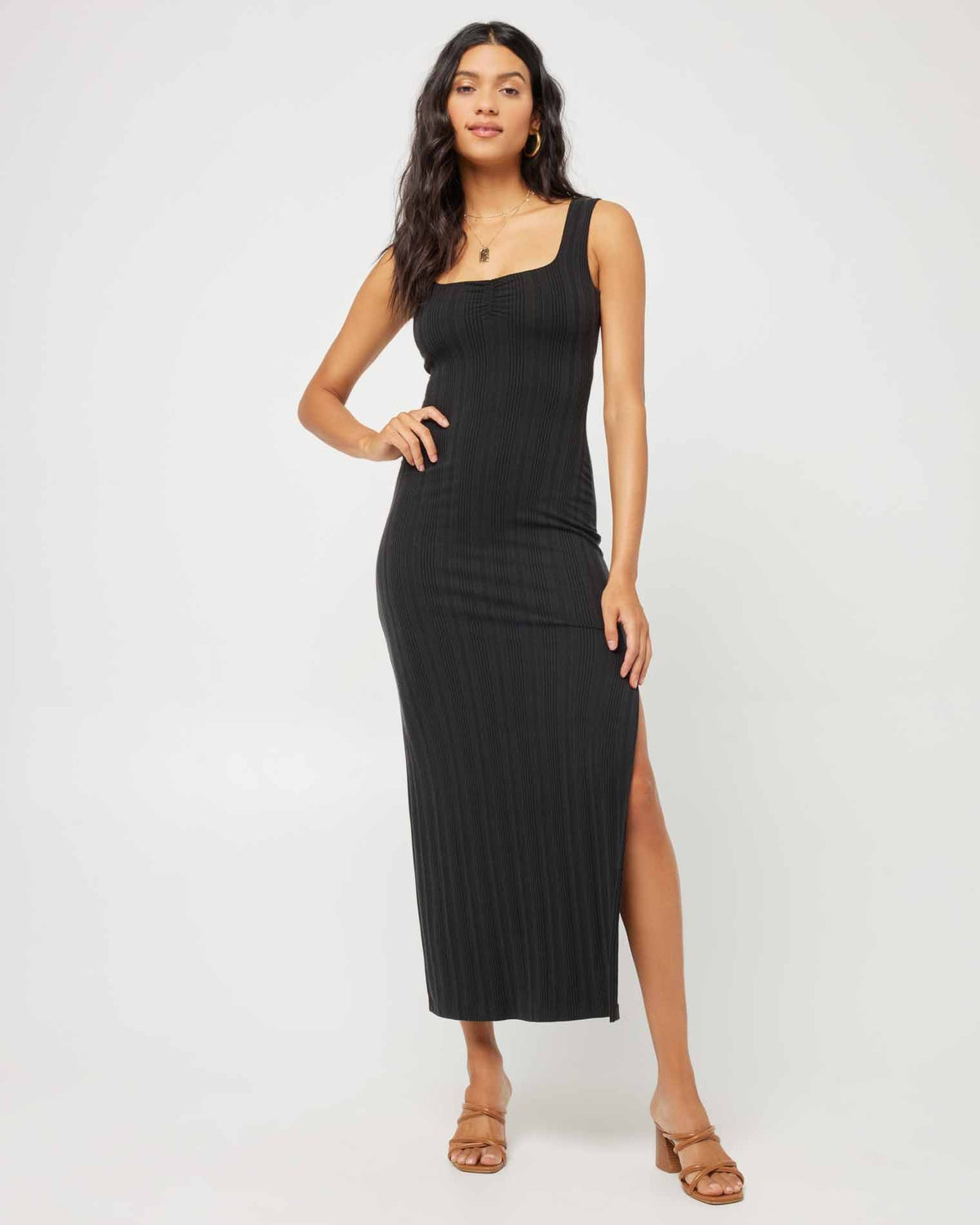 Celine Dress Black | Model: Araya (size: S)