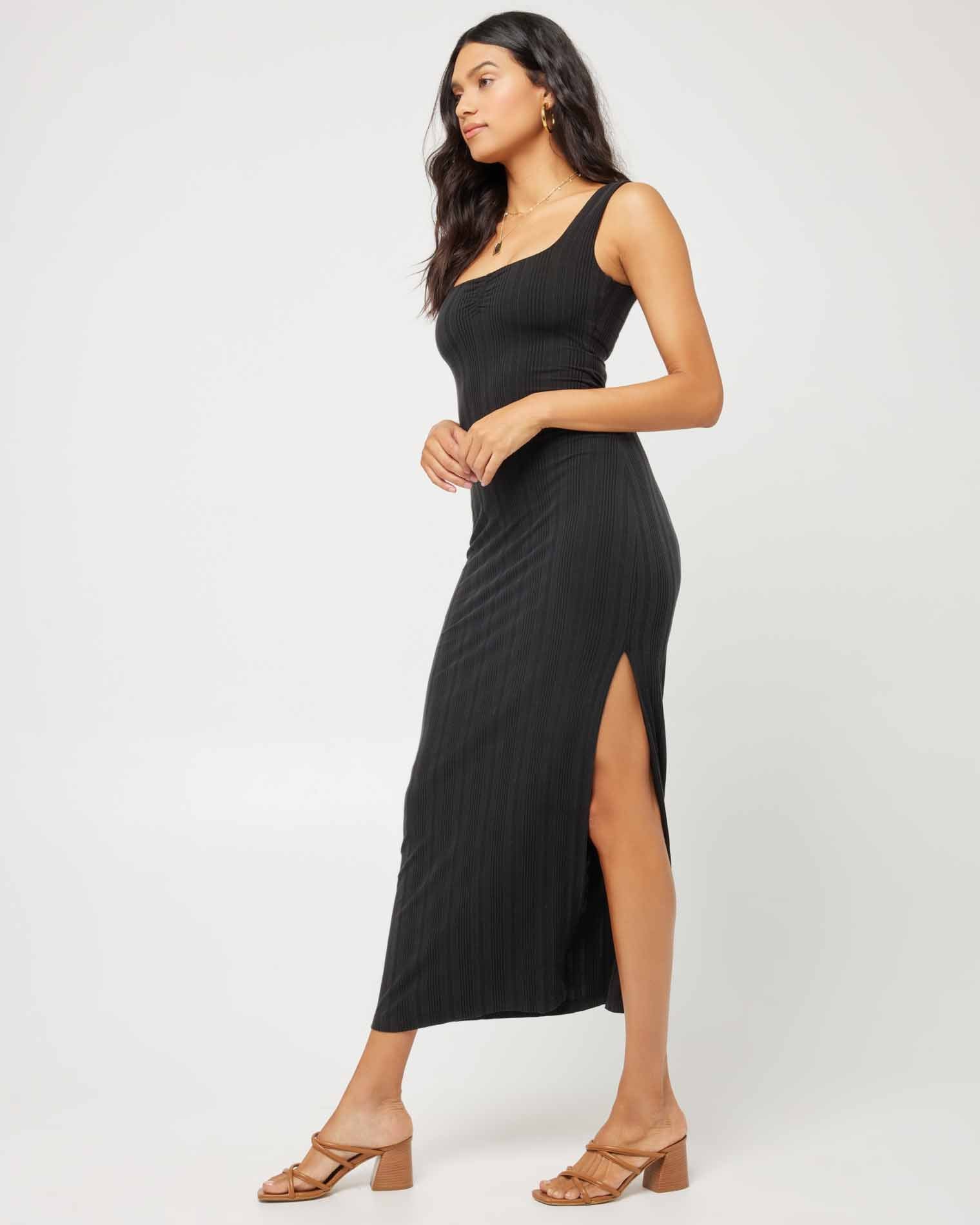 Celine Dress Black | Model: Araya (size: S)
