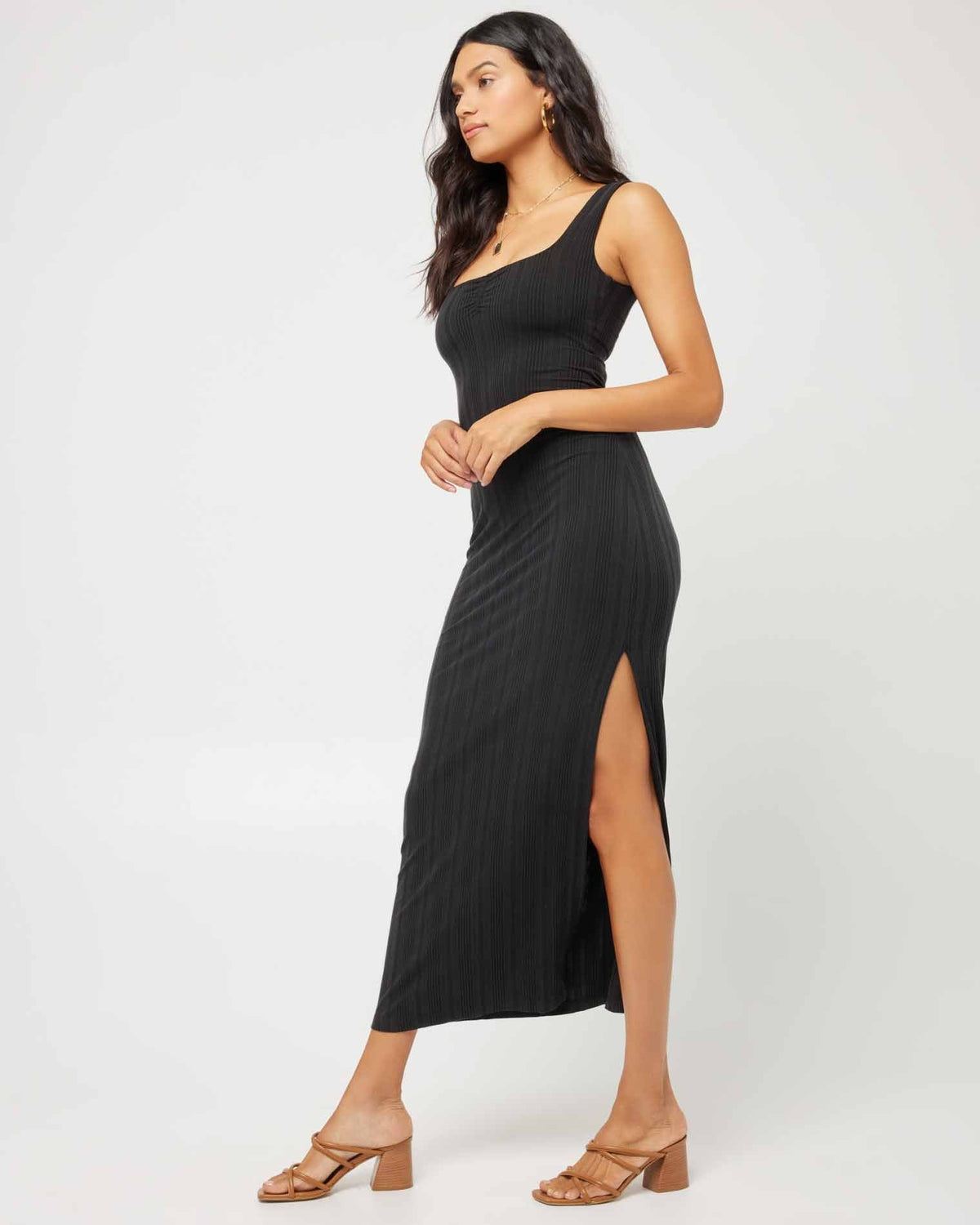 Celine Dress Black | Model: Araya (size: S)