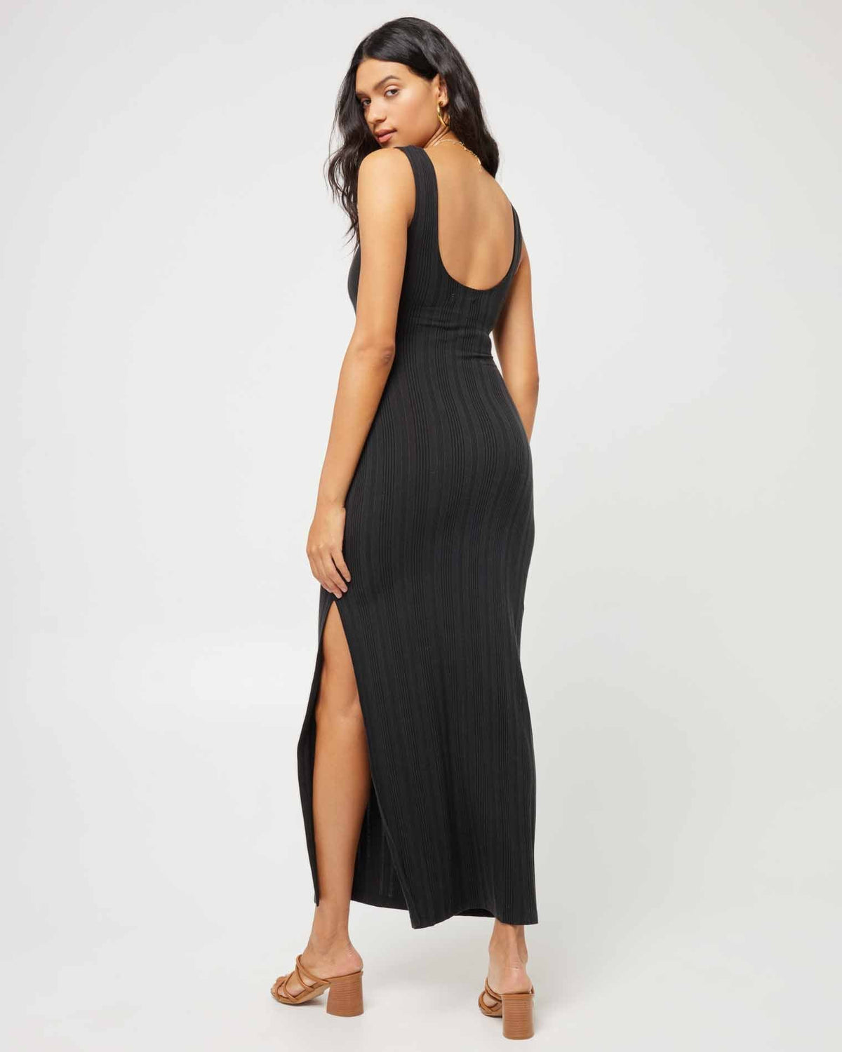Celine Dress Black | Model: Araya (size: S) 