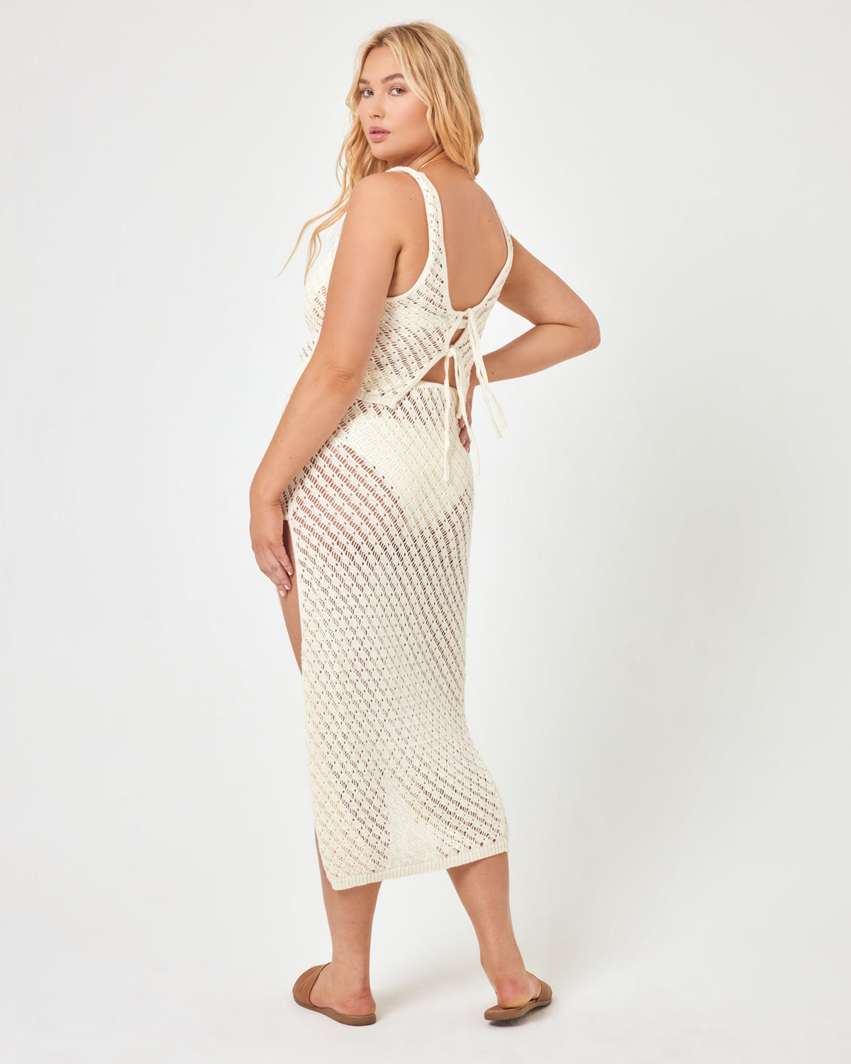 Gold Dust Top Cream | Model: Sydney (size: XL)