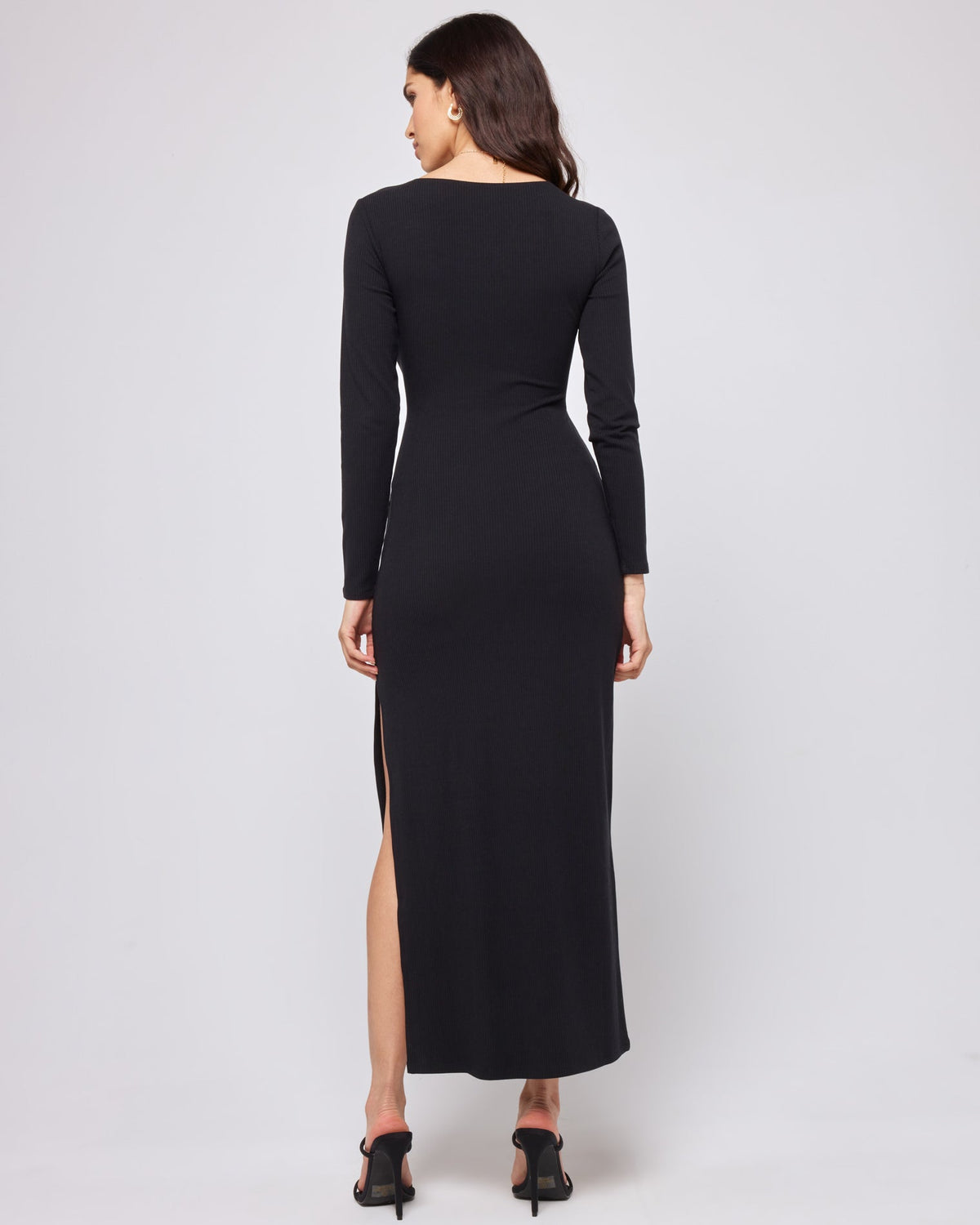 Hayden Dress Black | Model: Julianna (size: S)