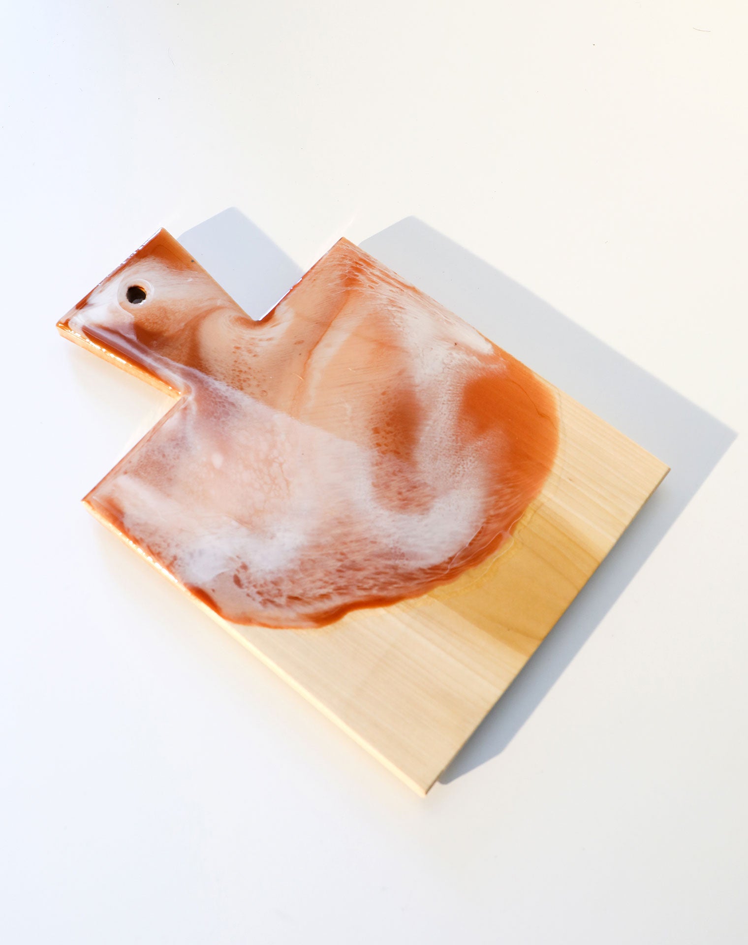 Kayla Rae Resin Grazing Board - Mini Amber |