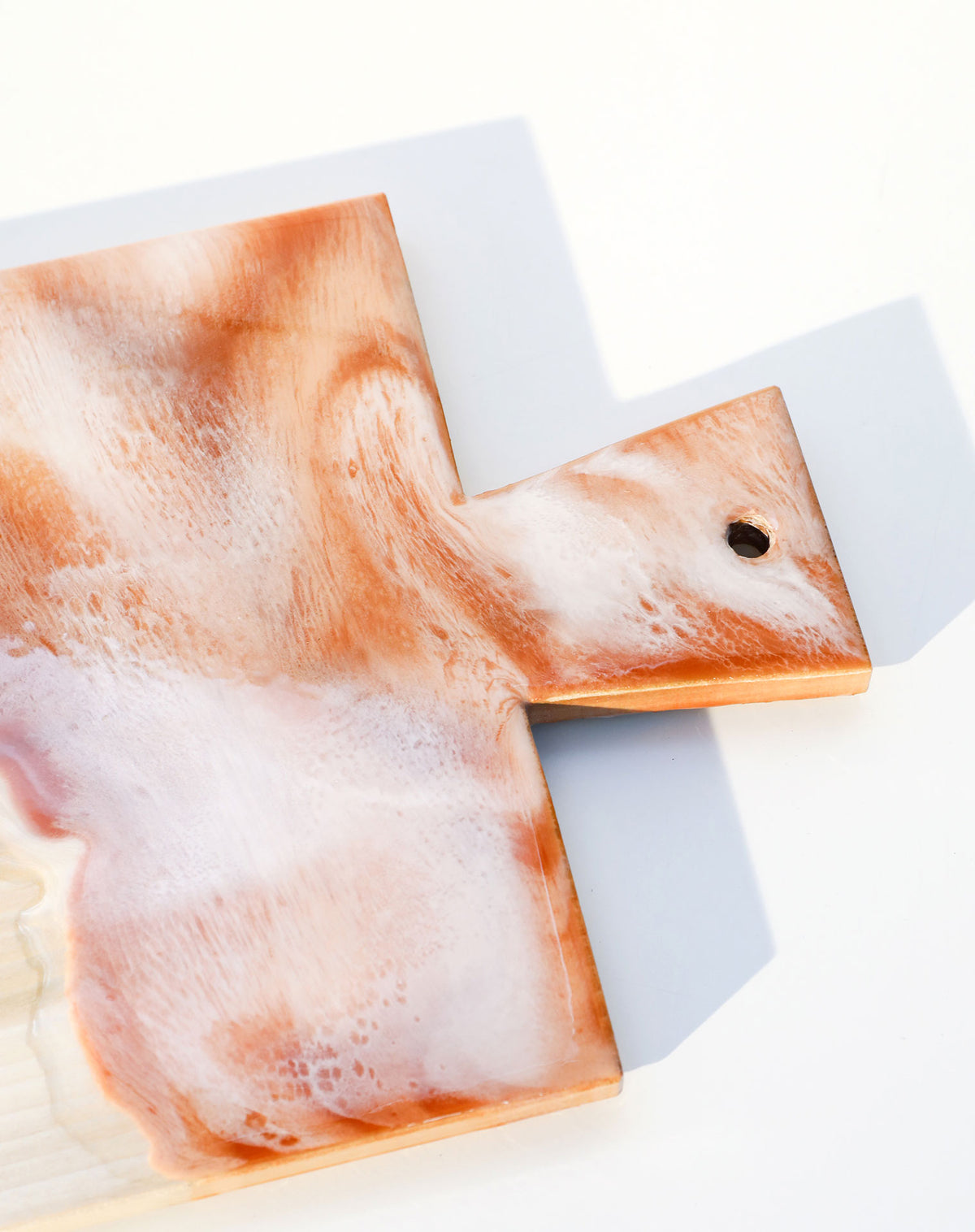 Kayla Rae Resin Grazing Board - Small Amber |