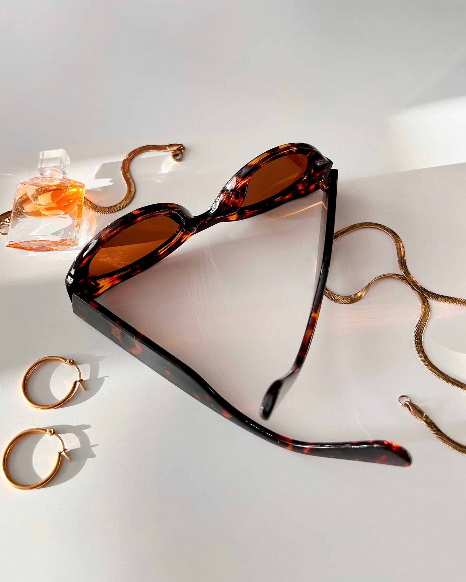 I-SEA Ashbury Sky Sunglasses Tortoise | Hover