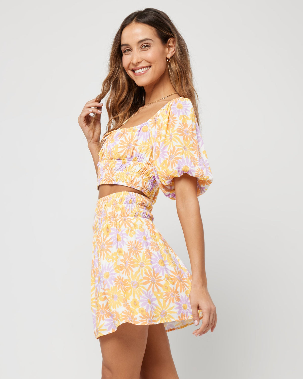 Printed Jax Skirt Oopsie Daisy | Model: Anna (size: S)