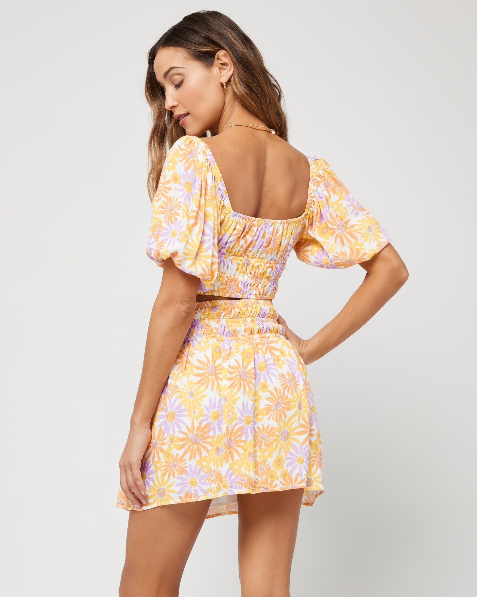 Printed Jax Skirt Oopsie Daisy | Model: Anna (size: S)