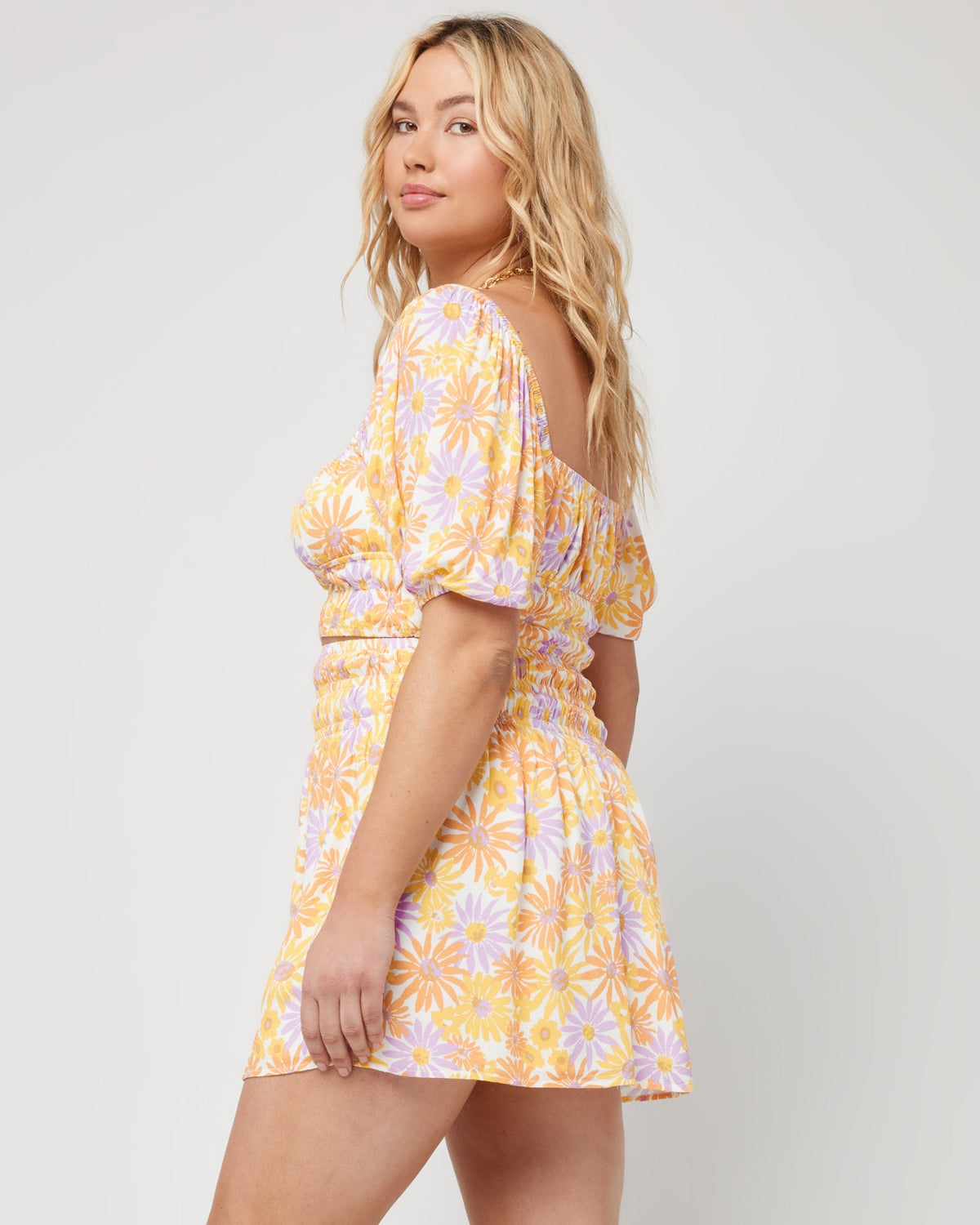 Printed Jax Skirt Oopsie Daisy | Model: Sydney (size: XL)