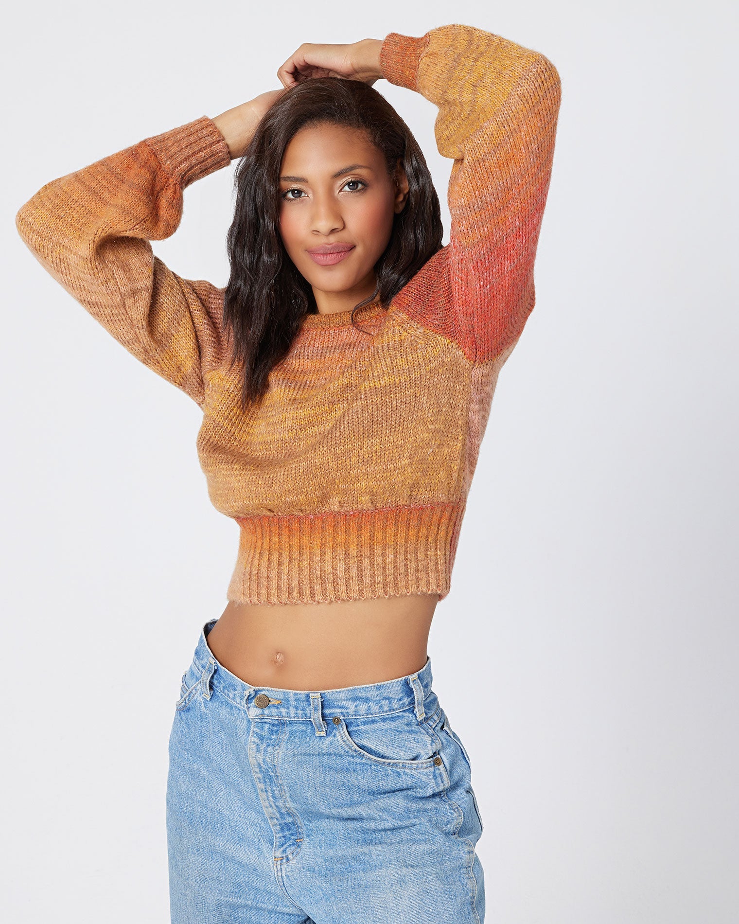 Juniper Sweater Sunset Beach | Model: Chloe (size: S)
