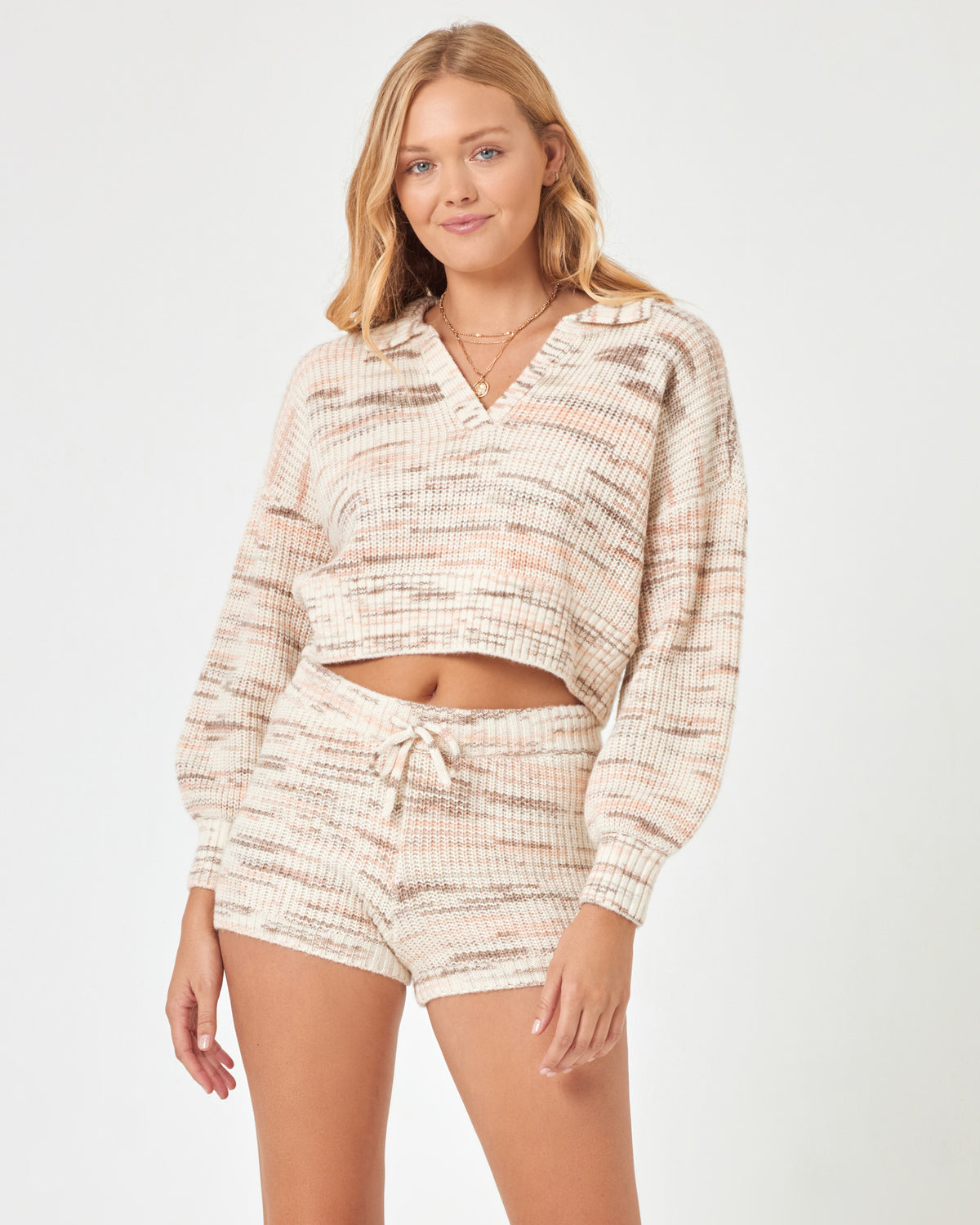 Layla Sweater Solstice Space Dye | Model: Charlie (size: S)