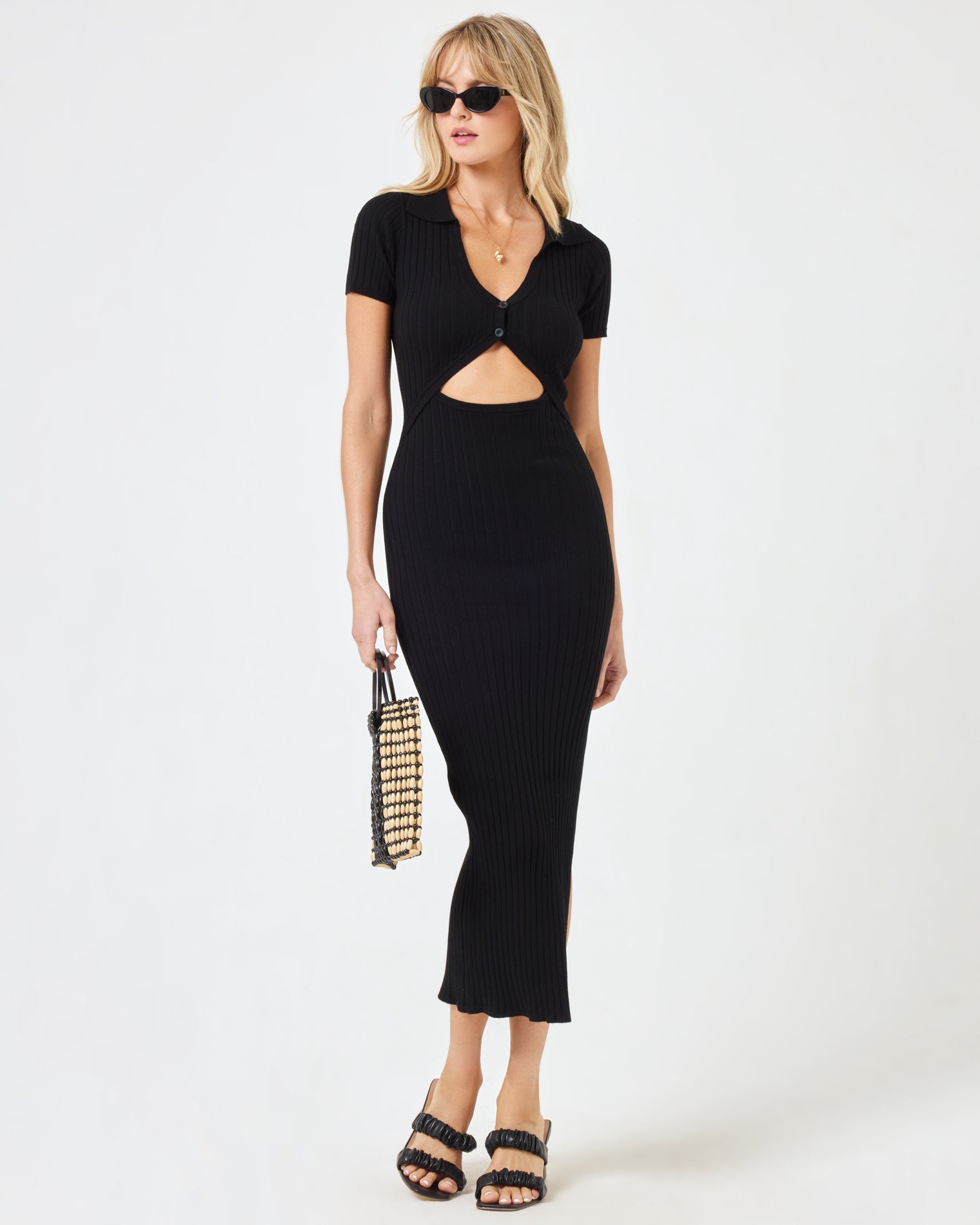 Lena Dress Black | Model: Lura (size: S)