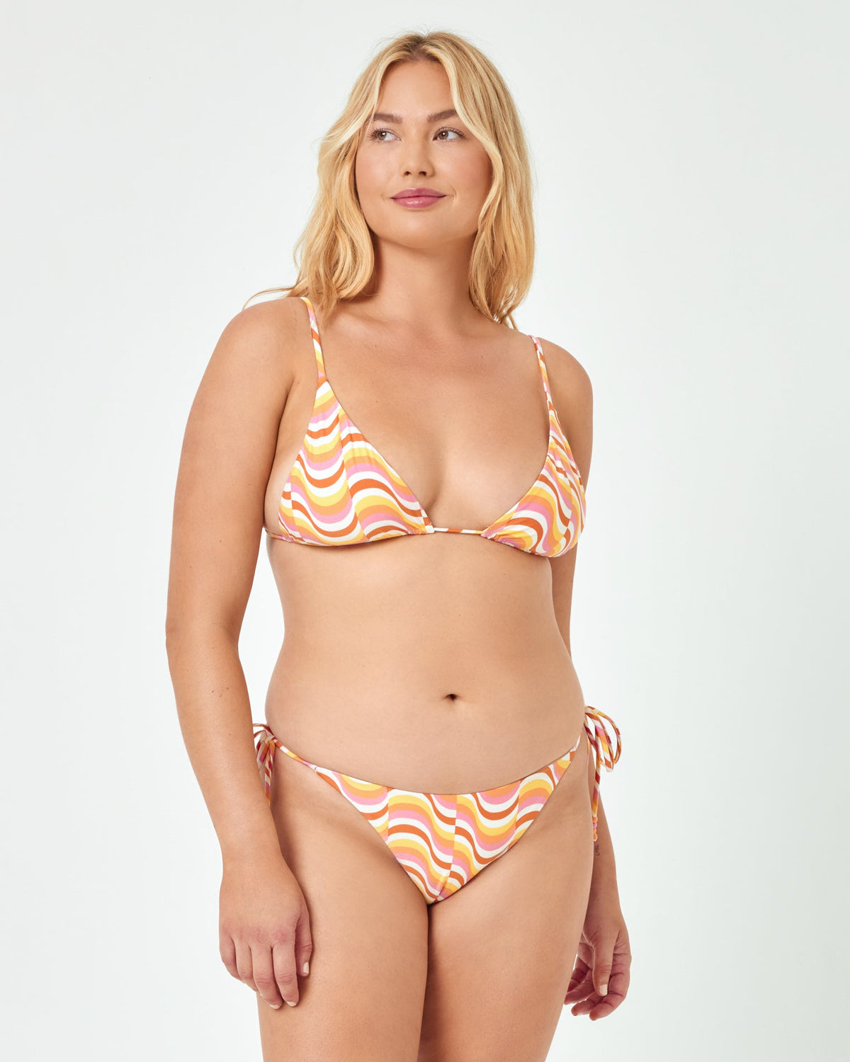 Eco Chic Econyl® Brittany Bikini Top By The Waves | Model: Sydney (size: XL)