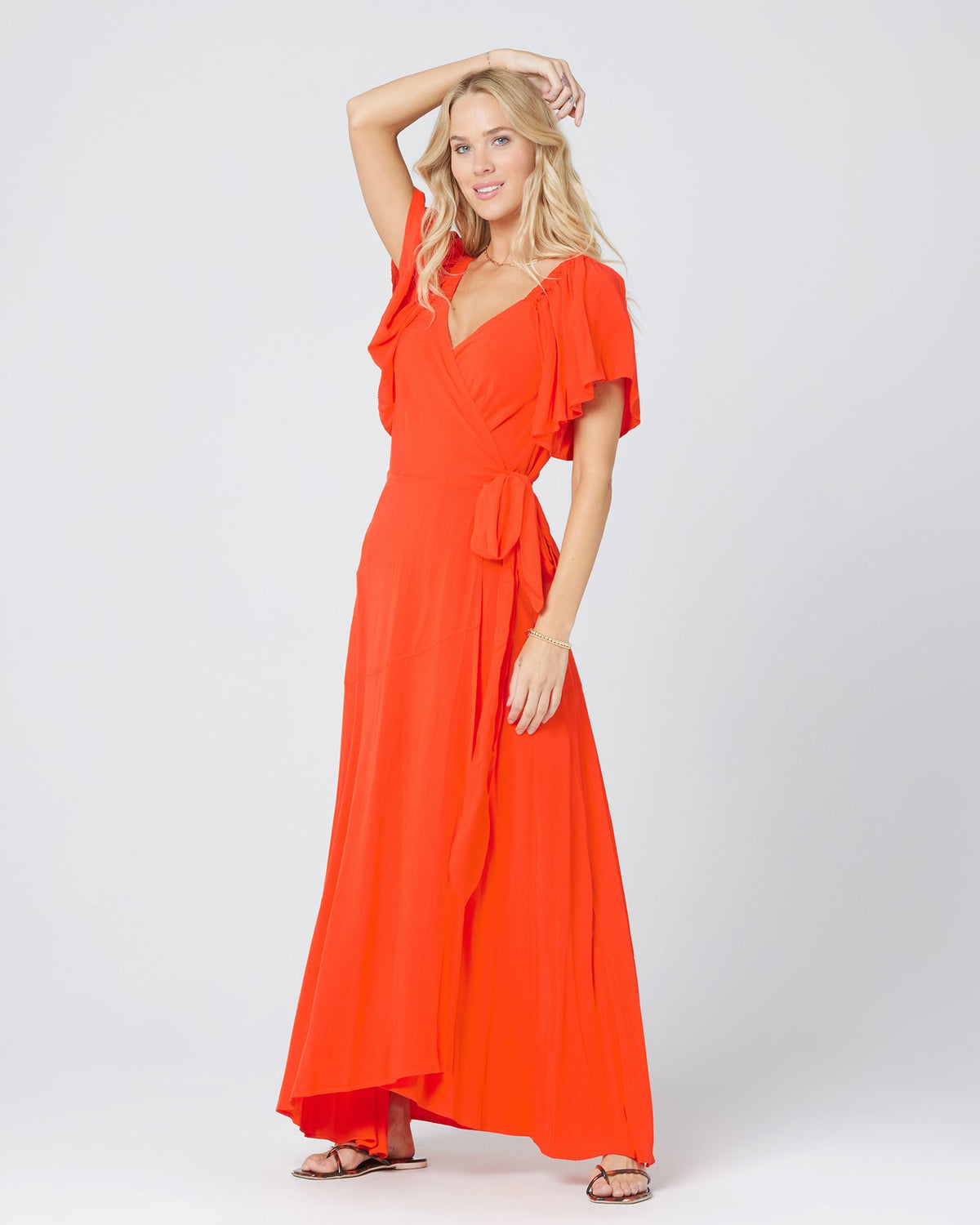 Panama Dress Poppy | Model: Holly (size: S)