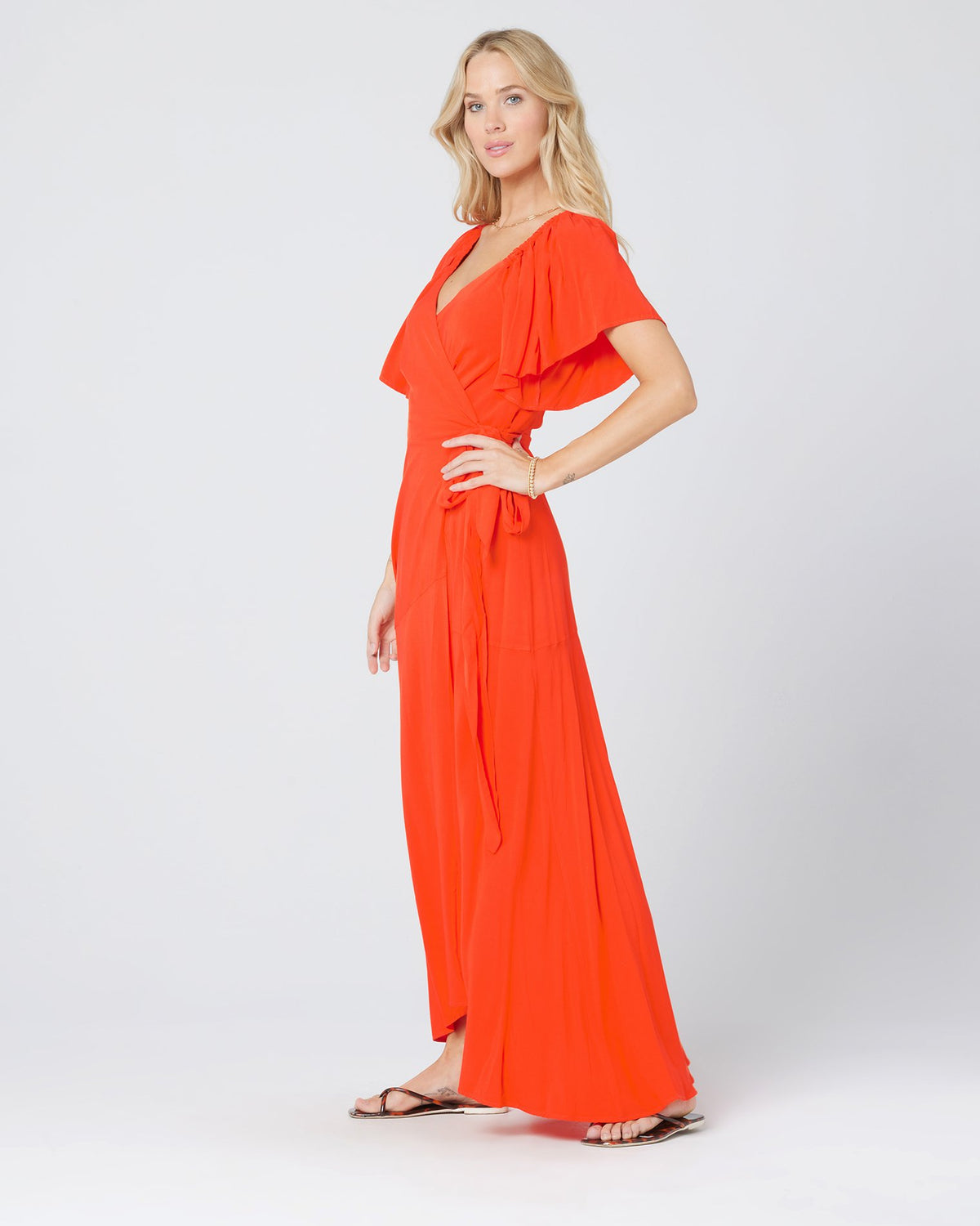 Panama Dress Poppy | Model: Holly (size: S)