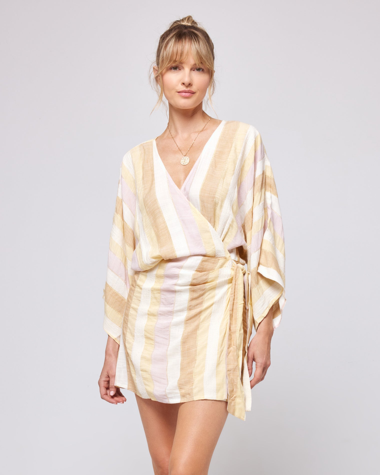 Pfeiffer Dress Golden Days | Model: Lura (size: S)