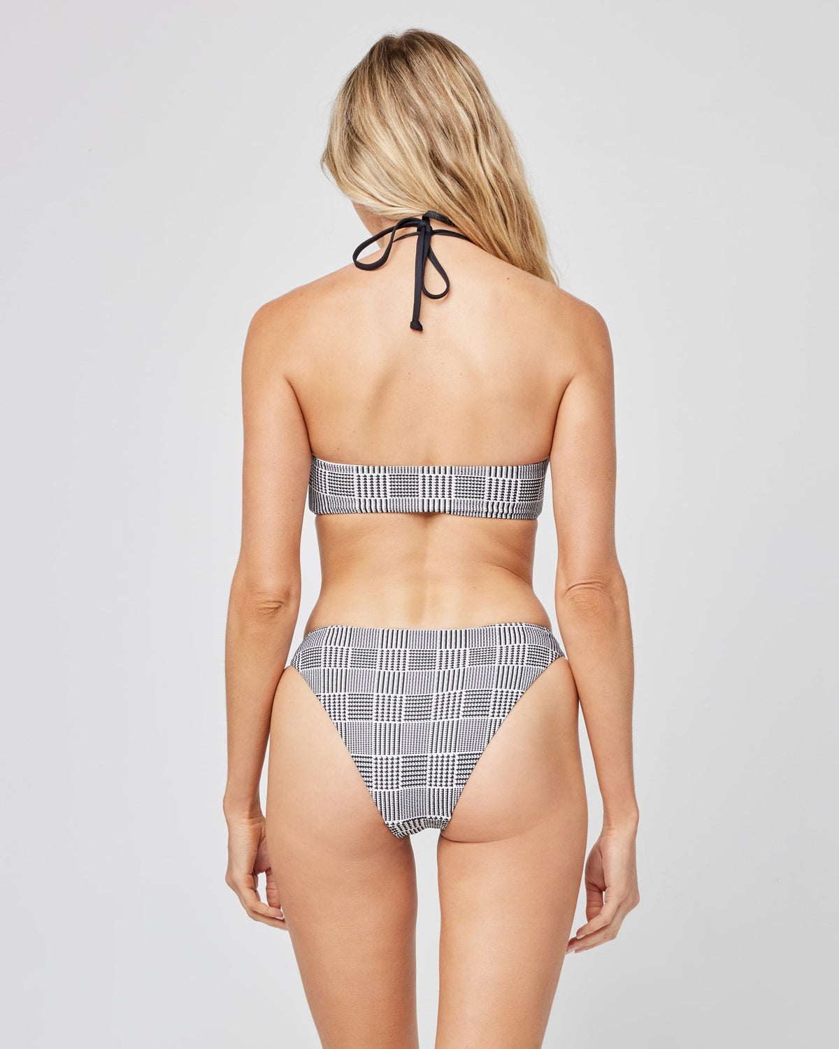 Jessy Bikini Top Best I Ever Plaid | Model: Lura (size: S)