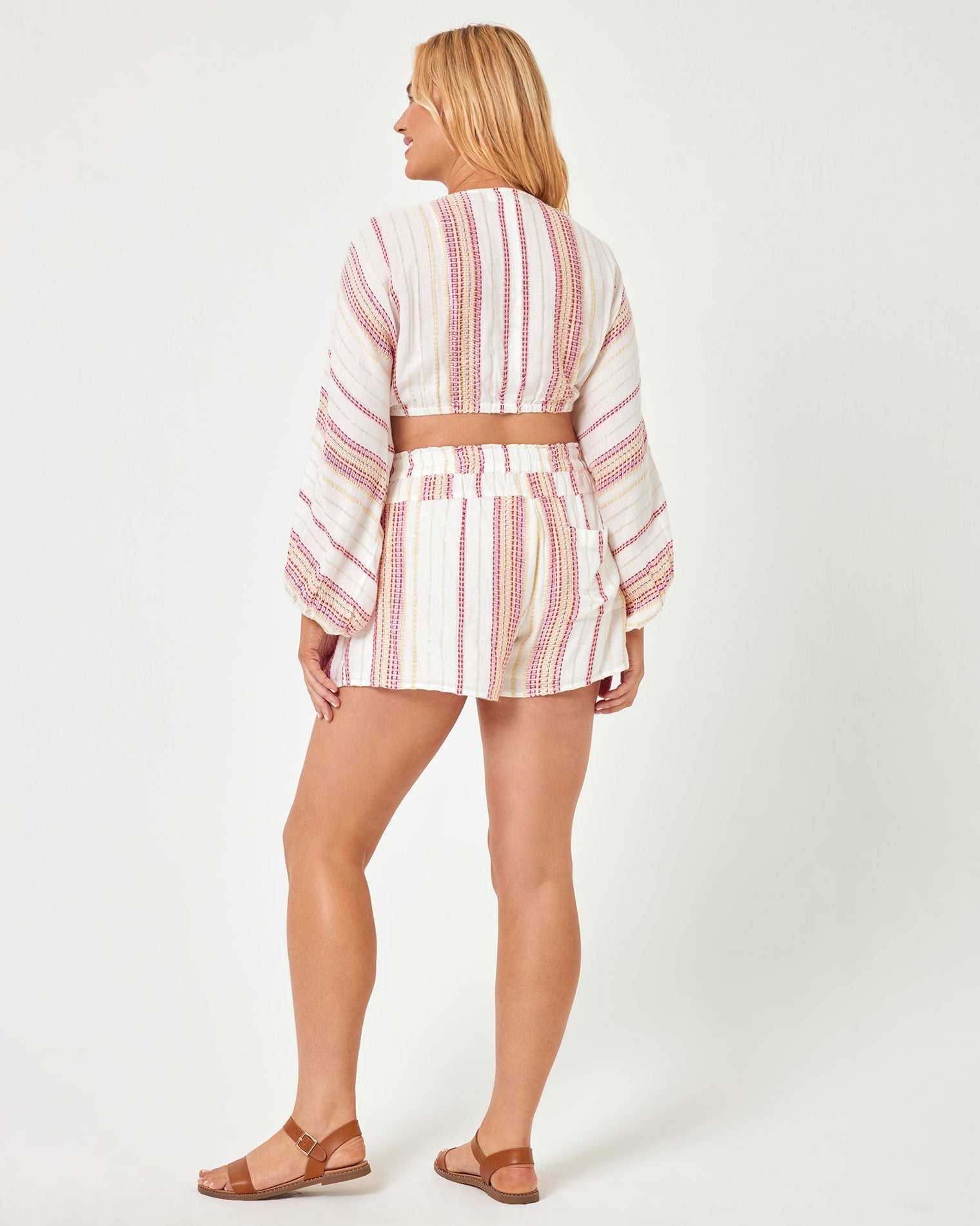 Reese Short Siesta Stripe | Model: Sydney (size: XL)