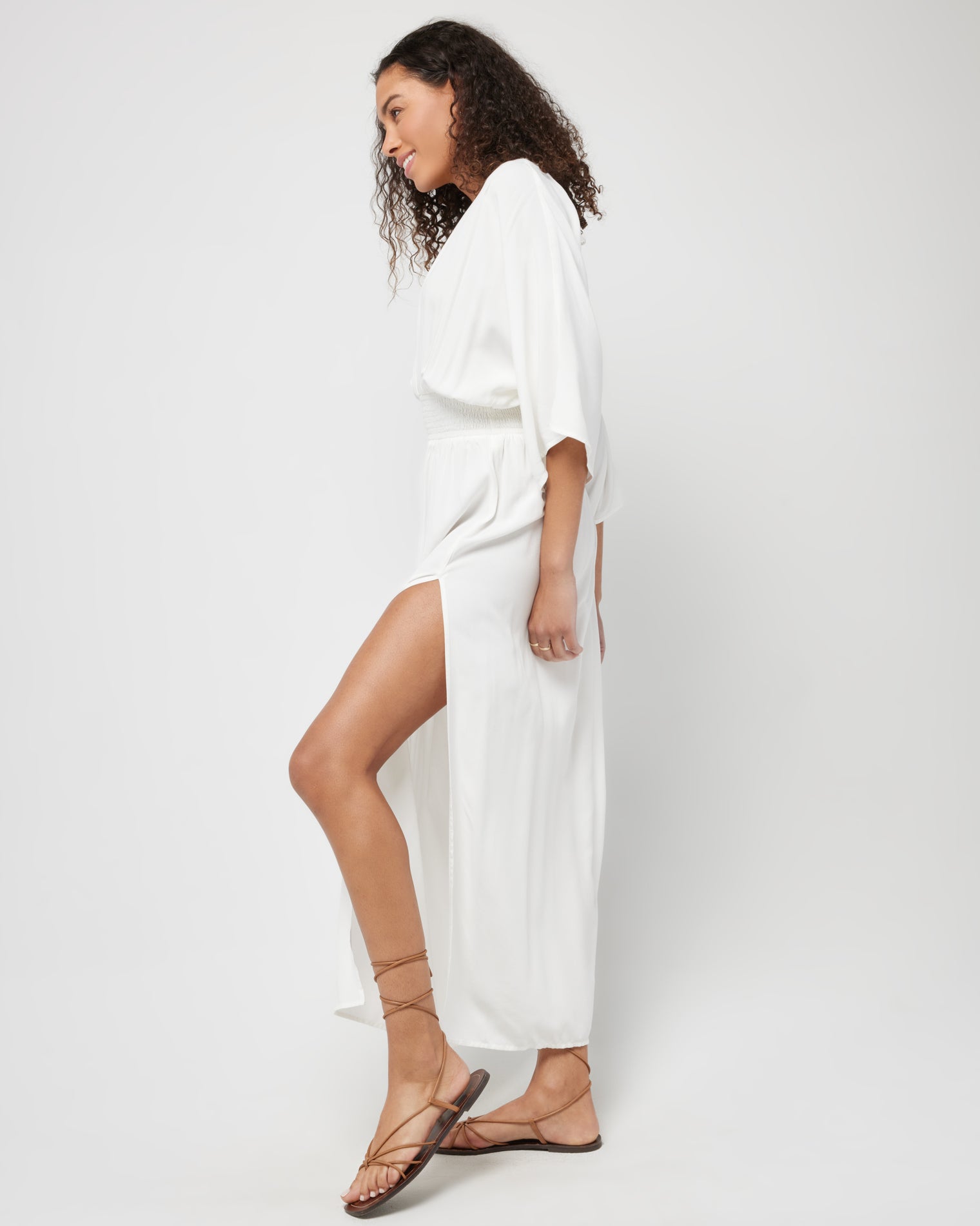 Sungazer Dress Cream | Model: Blaine (size: S)