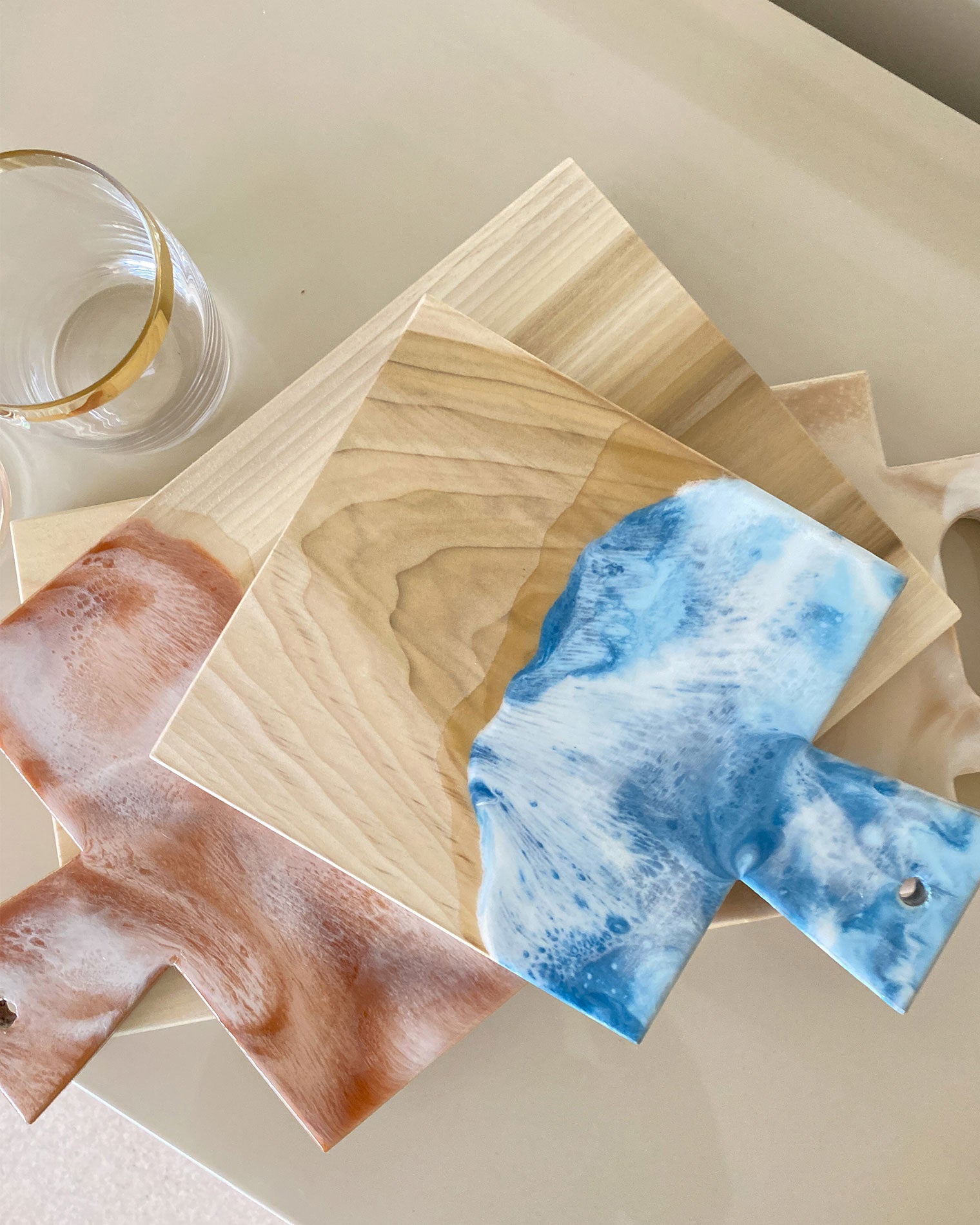 Kayla Rae Resin Grazing Board - Mini Kayla Rae Resin Grazing Board - Mini