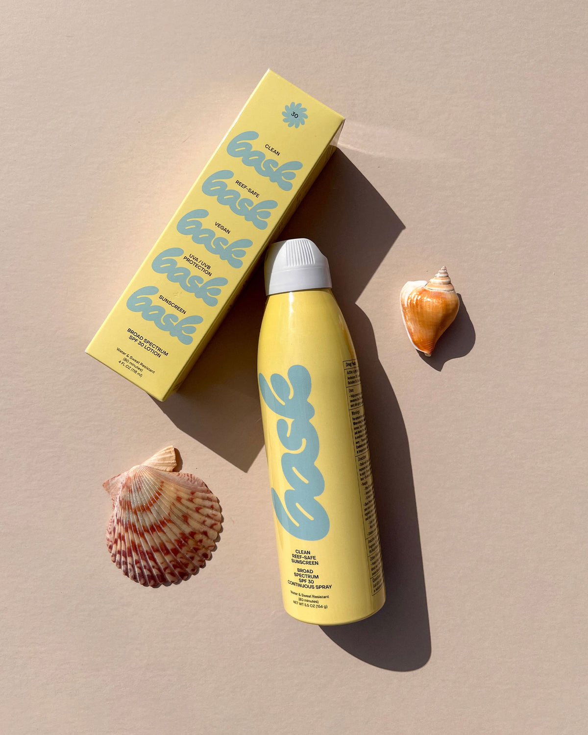 Bask SPF 30 Spray NCOL | Hover
